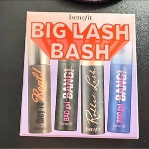 Benefit Best-sellers Big Lash Bash Volumizing+Lengthening Mascara Set x4